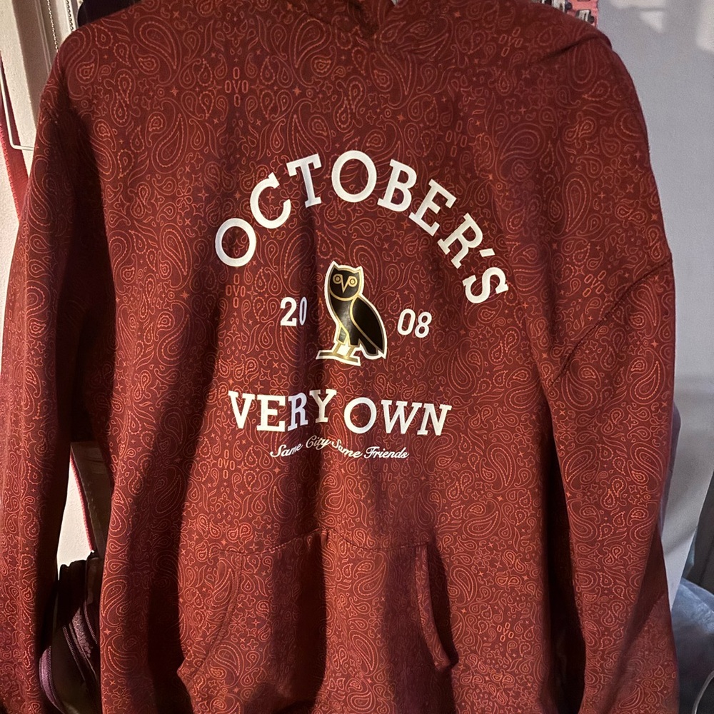 Octobers Very Own Rare Paisley Sweatshirt